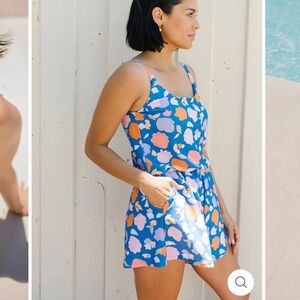 Honey Mark swim romper